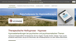 Desktop Screenshot of hypnosetherapeut-heilpraktiker.de